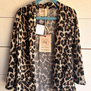 Girls Leopard Cardigan