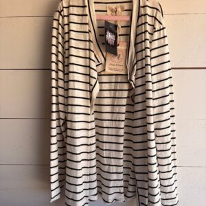 Girls Striped Cardigan
