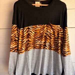 Tiger Striped Top