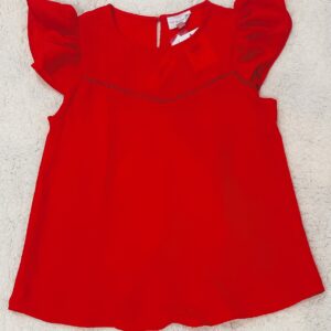 Ruffled Sleeve Blouse