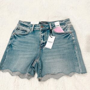 Judy Blue Jean Shorts- Bandana Pocket