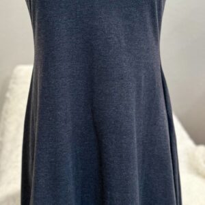 Sleeveless Charcoal T Shirt Dress