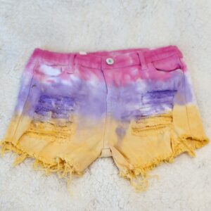 Girls Tie Dye Shorts