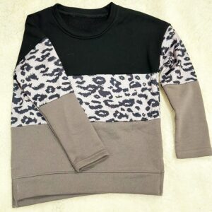 Girls Leopard Sweater