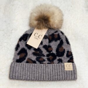 Kids Leopard CC Beanie
