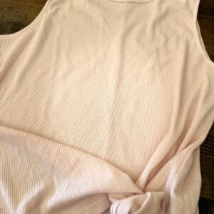 Blush Waffle Knit Tank